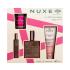 NUXE Happy In Pink Darčeková kazeta suchý olej Huile Prodigieuse Florale 100 ml + sprchovací gél Prodigieux Floral 100 ml + parfumovaná voda Prodigieux Floral 15 ml + sviečka Prodigieux Floral 70 g
