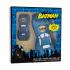 DC Comics Batman Bath Hero Water Shooter Set Darčeková kazeta pre deti pena do kúpeľa 300 ml + vodná pištoľ 1 ks poškodená krabička