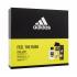 Adidas Pure Game Darčeková kazeta pre mužov toaletná voda 100 ml + sprchovací gél 250 ml + dezodorant 150 ml