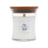 WoodWick White Teak Vonná sviečka 85 g