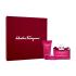 Ferragamo Signorina Ribelle Darčeková kazeta parfumovaná voda 100 ml + telové mlieko 50 ml + parfumovaná voda 5 ml