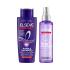 Set Šampón L'Oréal Paris Elseve Color-Vive Purple Shampoo + Bezoplachová starostlivosť L'Oréal Paris Elseve Color-Vive All For Blonde 10in1 Bleach Rescue