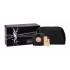 Yves Saint Laurent Black Opium Darčeková kazeta pre ženy parfumovaná voda 50 ml + rúž Rouge Pur Couture 1,3 ml odtieň 1 + kozmetická taška