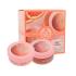 The Body Shop Pink Grapefruit Darčeková kazeta telové maslo 200 ml + telový peeling 200 ml + rukavice