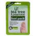 Xpel Tea Tree Tea Tree & Peppermint Deep Moisturising Foot Pack Maska na nohy pre ženy 1 ks