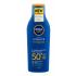 Nivea Sun Protect & Moisture SPF50+ Opaľovací prípravok na telo 200 ml
