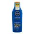 Nivea Sun Protect & Moisture SPF50+ Opaľovací prípravok na telo 200 ml
