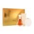 Kim Kardashian Pure Honey Darčeková kazeta parfumovaná voda 100 ml + telové mlieko 100 ml + vonná dekorácia
