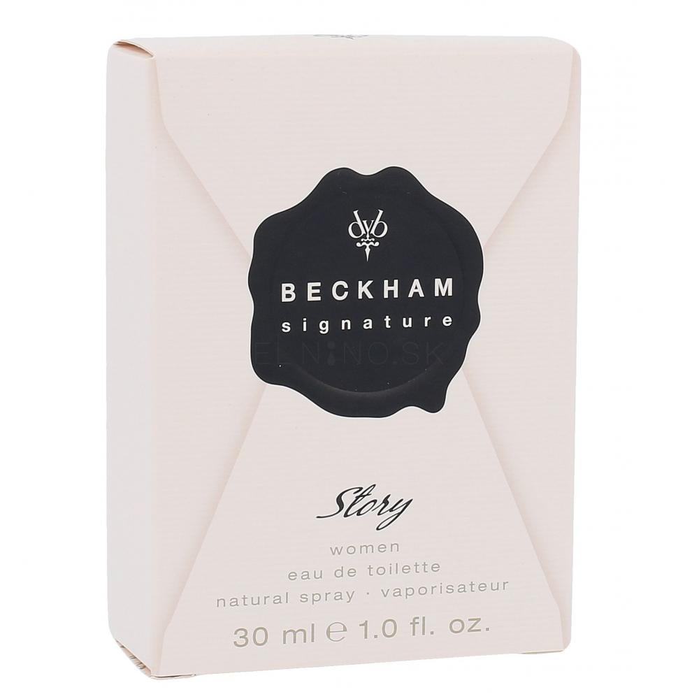 Signature Story David Beckham Signature Her Beckham Signature