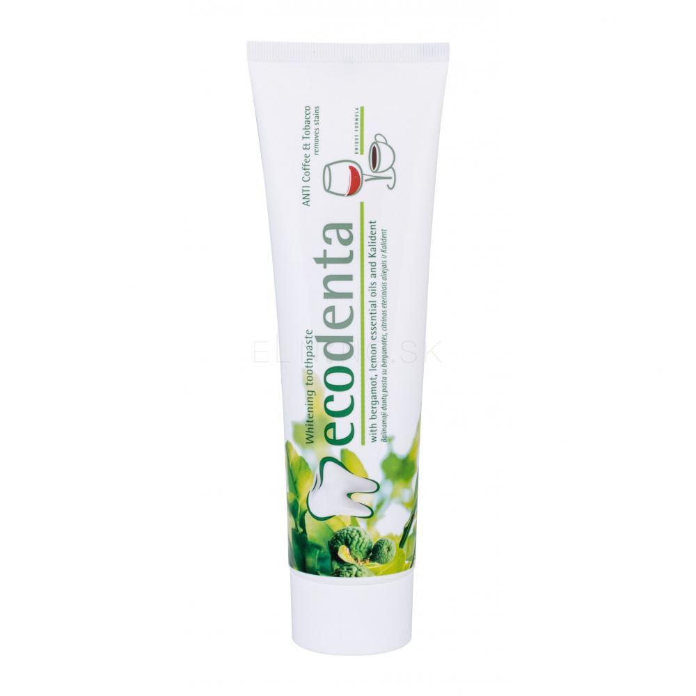 Ecodenta Toothpaste Whitening ANTI Coffee & Tobacco Zubná pasta 100 ml