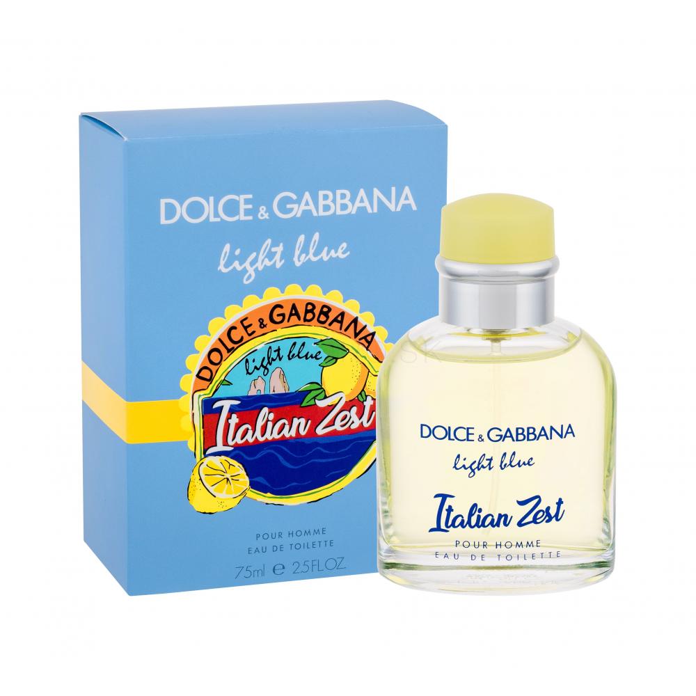 Dolce&Gabbana Light Blue Italian Zest Pour Homme Toaletná ...