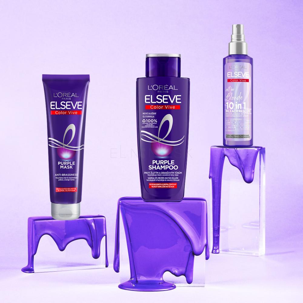 L'Oréal Paris Elseve ColorVive Purple Shampoo Šampóny pre ženy ELNINO.SK