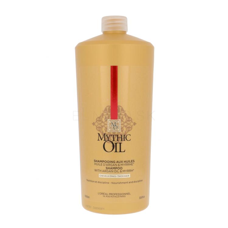 L&#039;Oréal Professionnel Mythic Oil Thick Hair Shampoo Šampón pre ženy 1000 ml