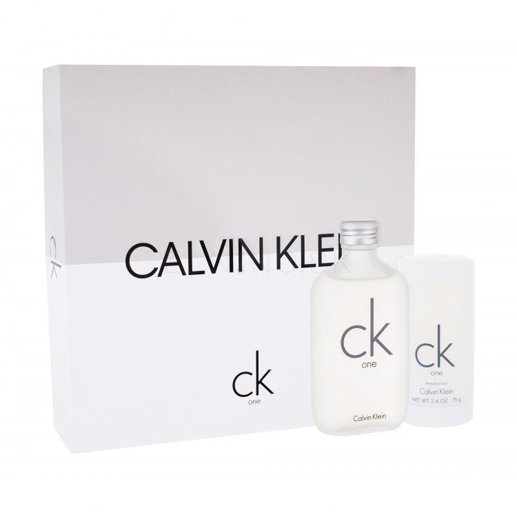 Calvin Klein CK One Darčeková kazeta toaletná voda 100 ml + deostick 75 ml