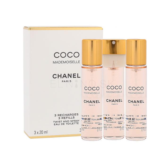 Chanel Coco Mademoiselle Toaletná voda pre ženy Náplň 3x20 ml