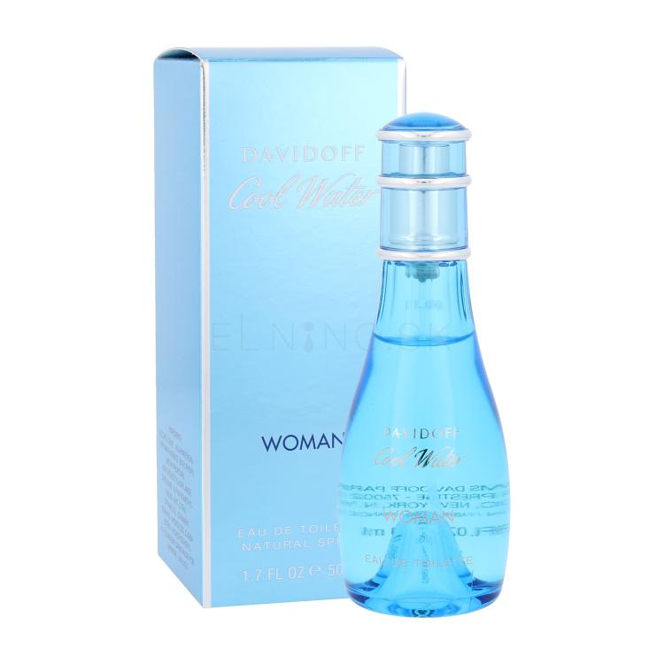 Davidoff Cool Water Woman Toaletná voda pre ženy 50 ml