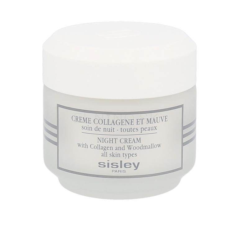Sisley Night Cream With Collagen And Woodmallow Nočný pleťový krém pre ženy 50 ml