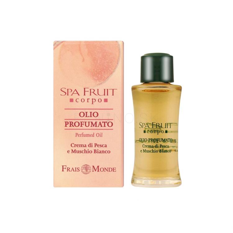 Frais Monde Spa Fruit Peach And White Musk Parfumovaný olej pre ženy 10 ml