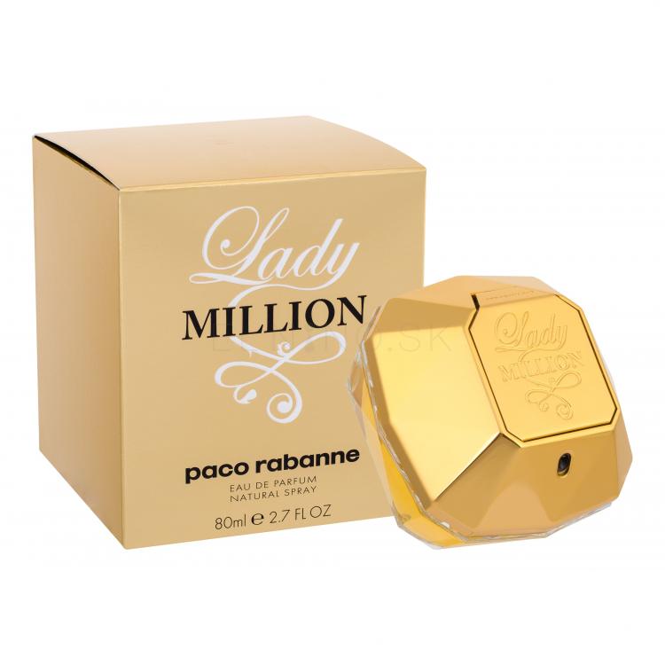 Paco Rabanne Lady Million Parfumovaná voda pre ženy 80 ml