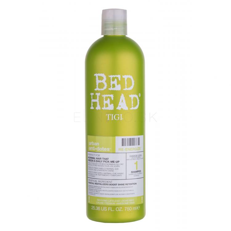 Tigi Bed Head Re-Energize Šampón pre ženy 750 ml