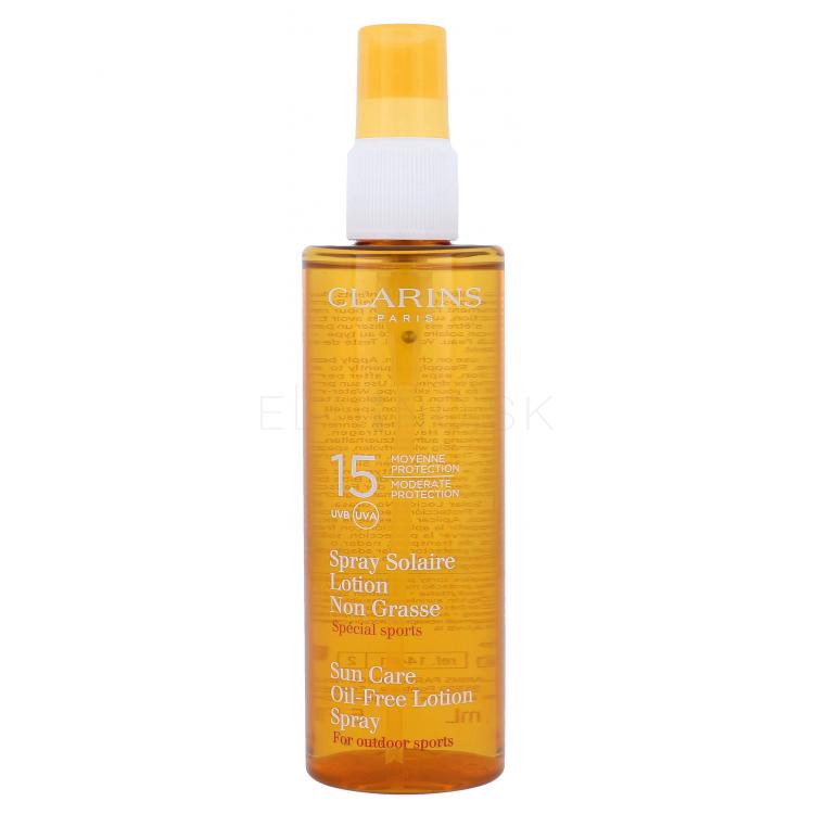 Clarins Sun Care Spray Oil Free Lotion Opaľovací prípravok na telo pre ženy 150 ml