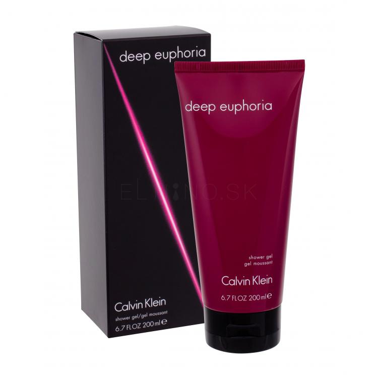 Calvin Klein Deep Euphoria Sprchovací gél pre ženy 200 ml
