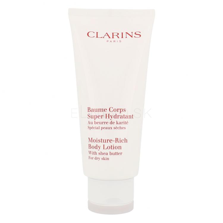 Clarins Moisture Rich Telové mlieko pre ženy 200 ml