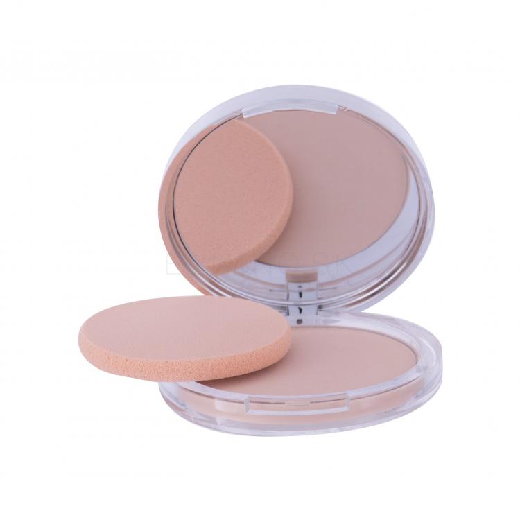 Clinique Stay-Matte Sheer Pressed Powder Púder pre ženy 7,6 g Odtieň 01 Stay Buff