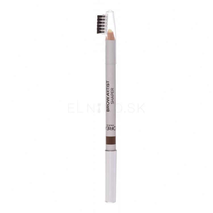 L&#039;Oréal Paris Brow Artist Shaper Ceruzka na obočie pre ženy 1,2 g Odtieň 03 Brunette