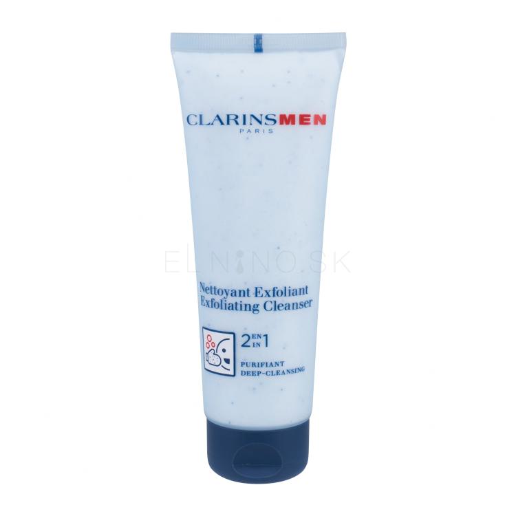 Clarins Men Exfoliating Cleanser 2in1 Peeling pre mužov 125 ml