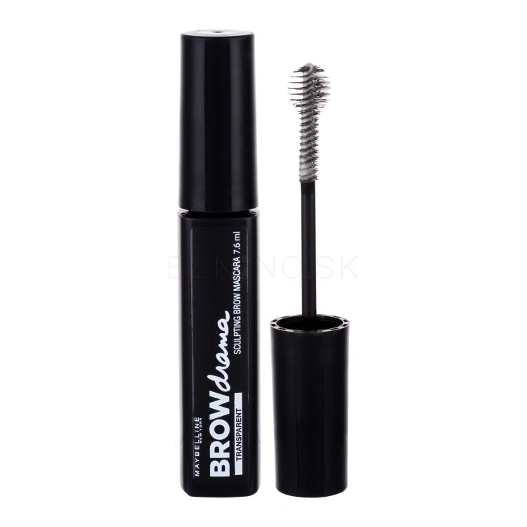 Maybelline Brow Drama Špirála na obočie pre ženy 7,6 ml Odtieň Transparent