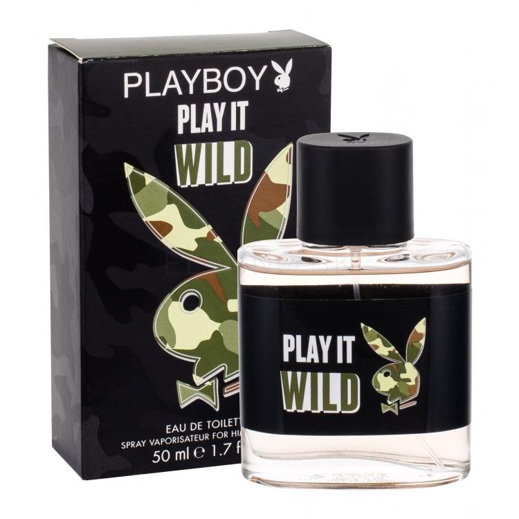 Playboy Play It Wild Toaletná voda pre mužov 50 ml poškodená krabička