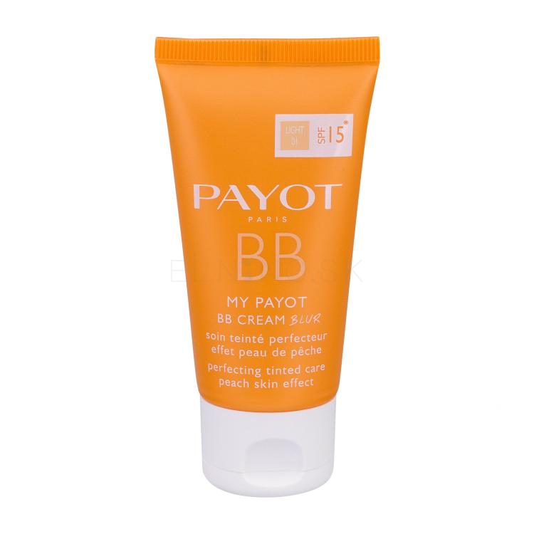PAYOT My Payot BB Cream Blur SPF15 BB krém pre ženy 50 ml Odtieň 01 Light tester