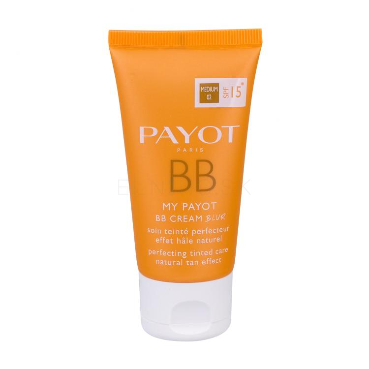 PAYOT My Payot BB Cream Blur SPF15 BB krém pre ženy 50 ml Odtieň 02 Medium tester