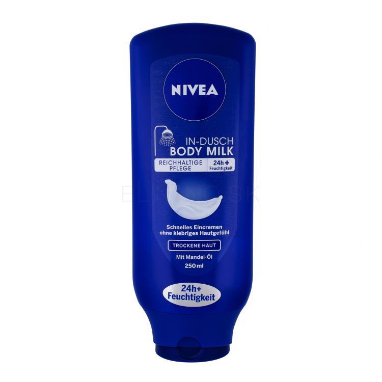 Nivea Shower Milk In-Shower Body Milk Telové mlieko do sprchy pre ženy 250 ml