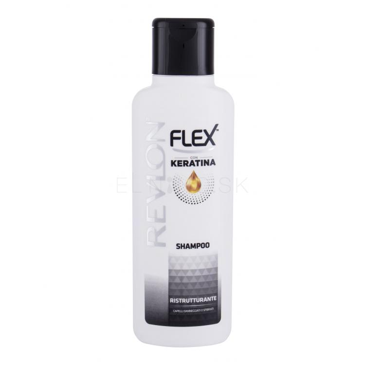 Revlon Flex Keratin Restructuring Šampón pre ženy 400 ml