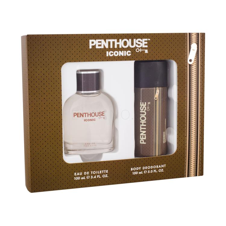 Penthouse Iconic Darčeková kazeta toaletná voda 100 ml + deodorant 150 ml