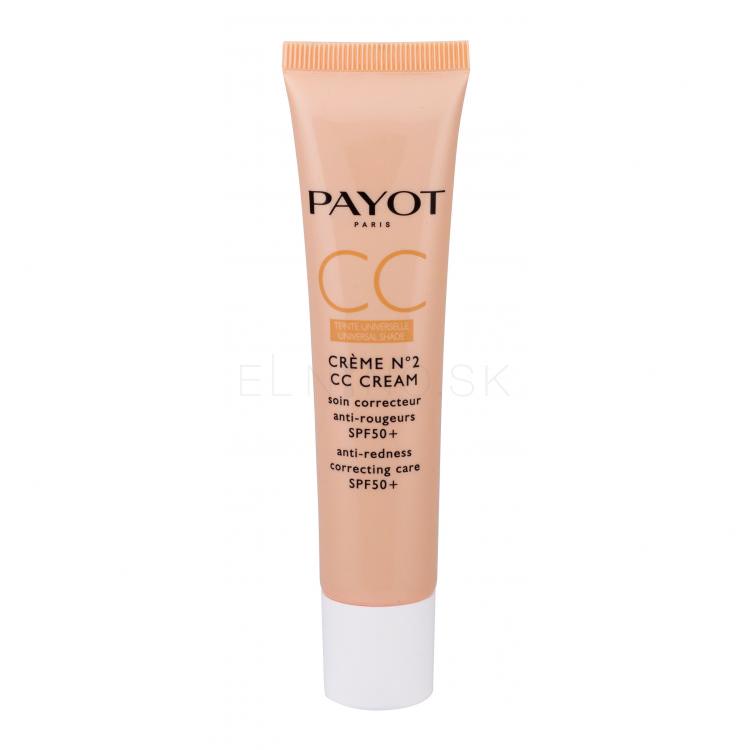 PAYOT Crème No2 SPF50+ CC krém pre ženy 40 ml