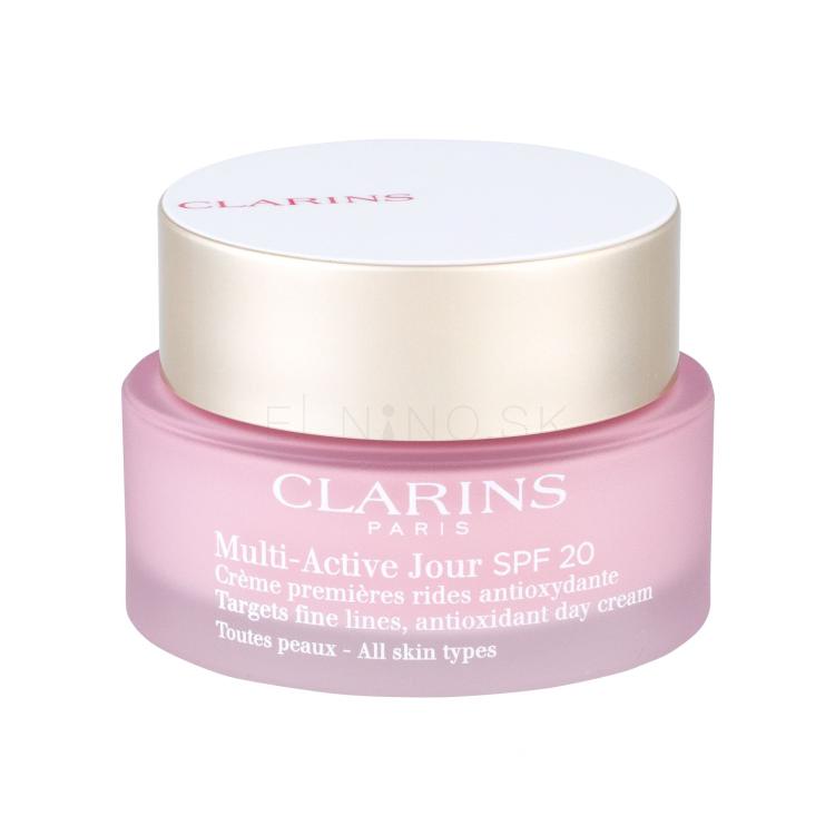 Clarins Multi-Active SPF20 Denný pleťový krém pre ženy 50 ml