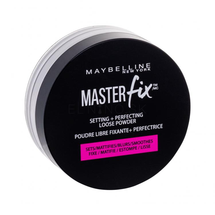 Maybelline Master Fix Púder pre ženy 6 g Odtieň Translucent