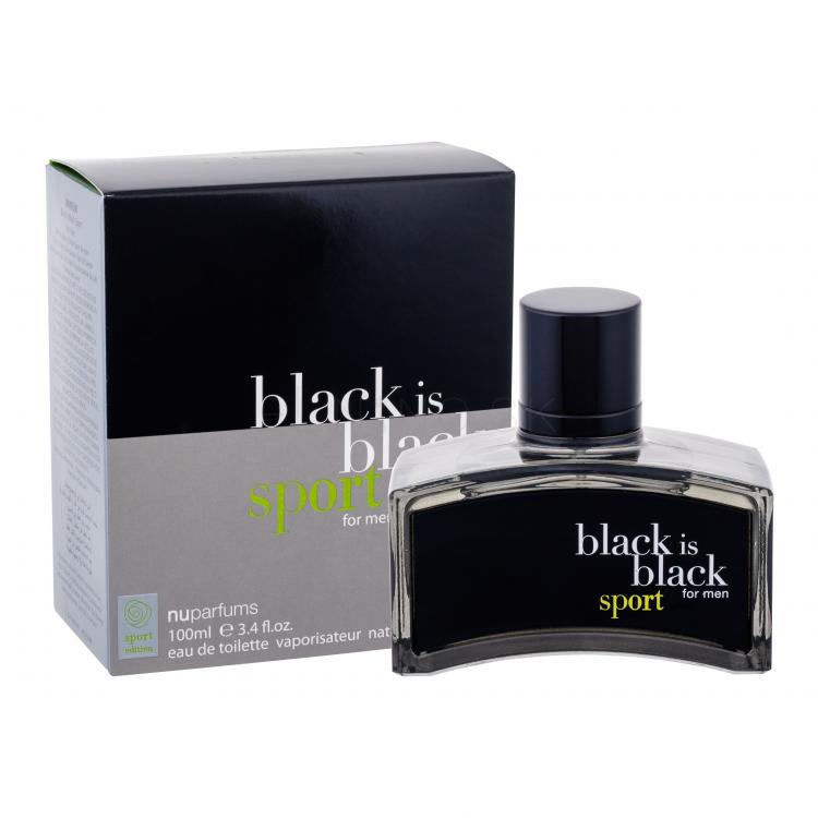 Nuparfums Black is Black Sport Toaletná voda pre mužov 100 ml