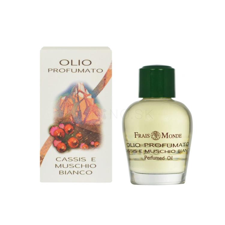 Frais Monde Cassis And White Musk Parfumovaný olej pre ženy 12 ml poškodená krabička