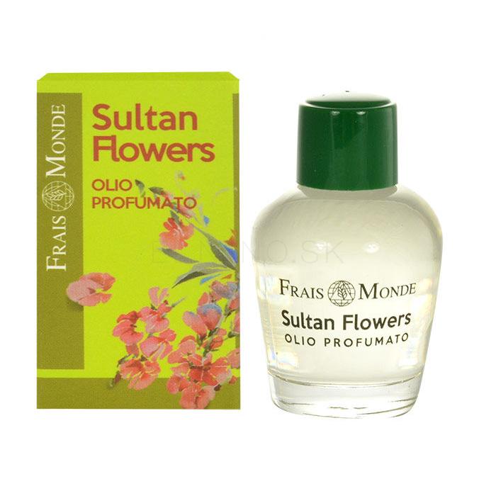 Frais Monde Sultan Flowers Parfumovaný olej pre ženy 12 ml poškodená krabička
