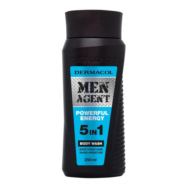 Dermacol Men Agent Powerful Energy 5in1 Sprchovací gél pre mužov 250 ml