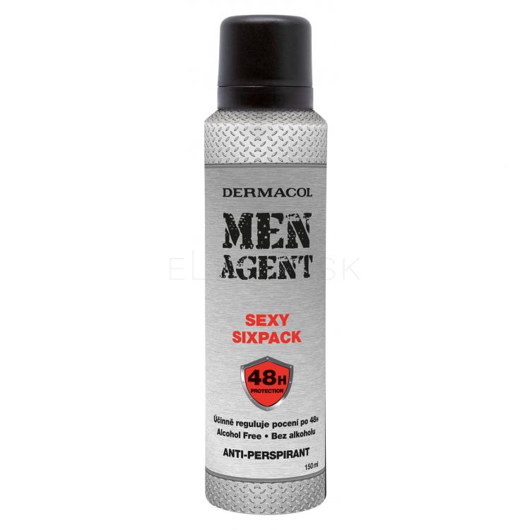 Dermacol Men Agent Sexy Sixpack 48H Antiperspirant pre mužov 150 ml