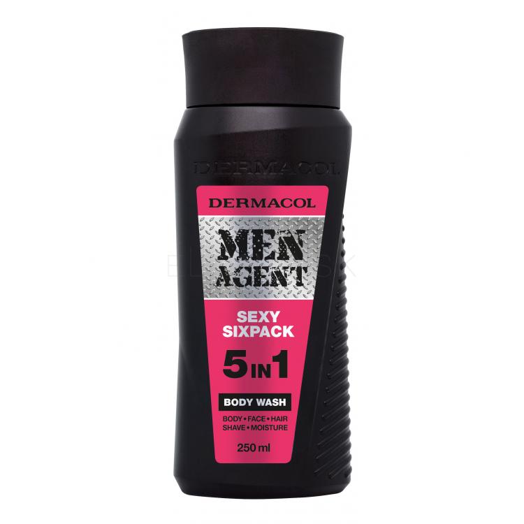 Dermacol Men Agent Sexy Sixpack 5in1 Sprchovací gél pre mužov 250 ml