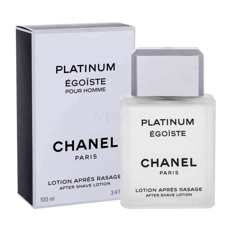 Chanel Platinum Égoïste Pour Homme Voda po holení pre mužov 100 ml poškodená krabička