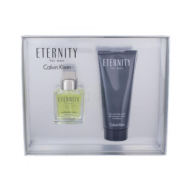 Calvin Klein Eternity For Men Darčeková kazeta edt 30ml + 100ml sprchový gel