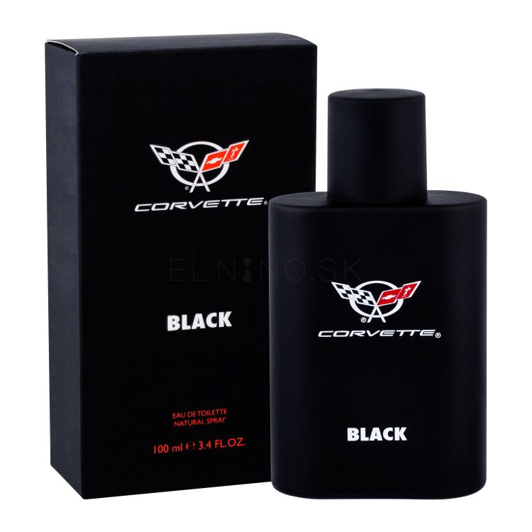 Corvette Black Toaletná voda pre mužov 100 ml