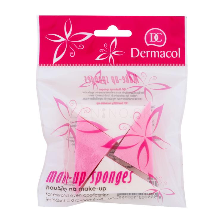 Dermacol Make-Up Sponges Aplikátor pre ženy 4 ks
